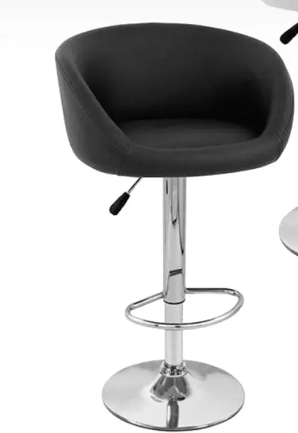 SILLA DE BAR GY-1049-B STOOL NEGRA