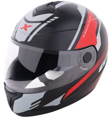 CASCO CERRADO MONZA GTR NEGRO + VISOR TAM: L
