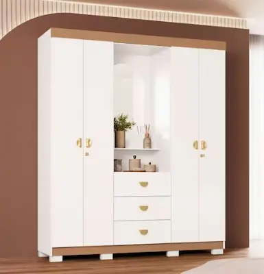 ROPERO CAPELINHA AURORA VR BLANCO/CAMARIM