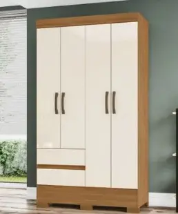 ROPERO IDEAL PLUS VR 4PTAS NATURE/BRISA/CHAMPANHE