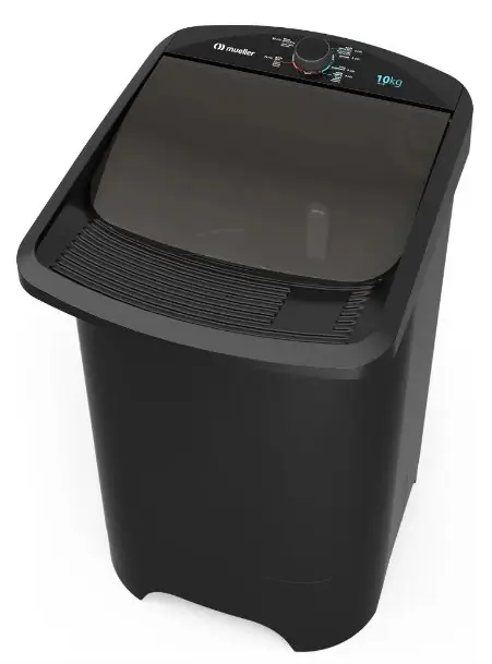LAVARROPA MUELLER POP TANK 10 KG NEGRO