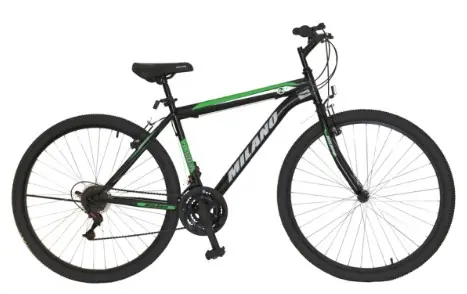 BICICLETA MILANO ACTION ARO 24 18/VEL NEGRO