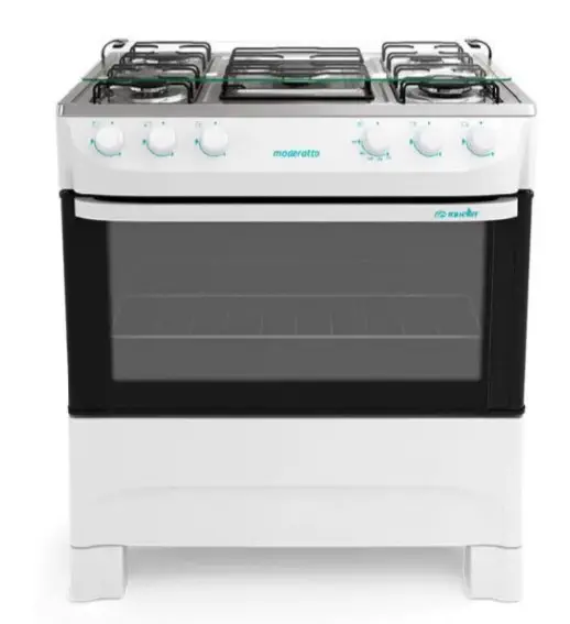 COCINA MUELLER MODERATTO 5 HORN. BLANCO